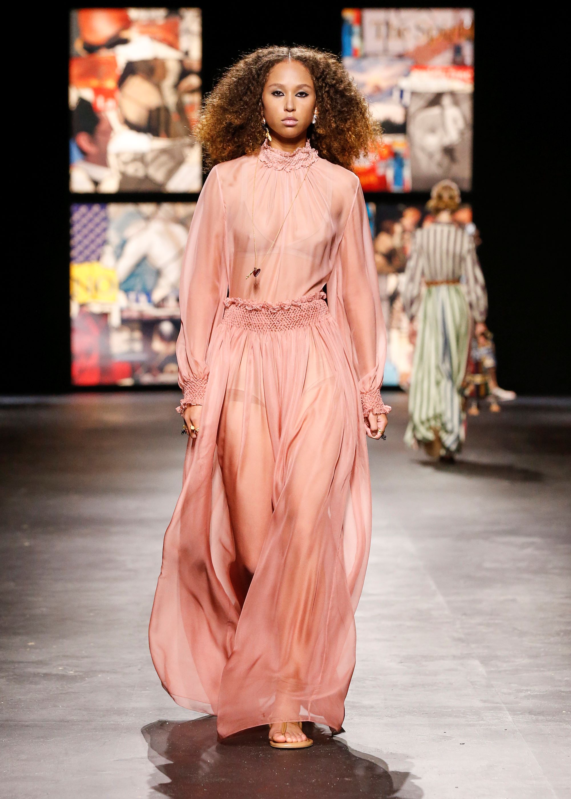 A Spring Summer 21 floor-length maxi dress by Maria Grazia Chiuri (Photo: Instagram/Dior) A Spring Summer 21 floor-length maxi dress by Maria Grazia Chiuri (Photo: Instagram/Dior)