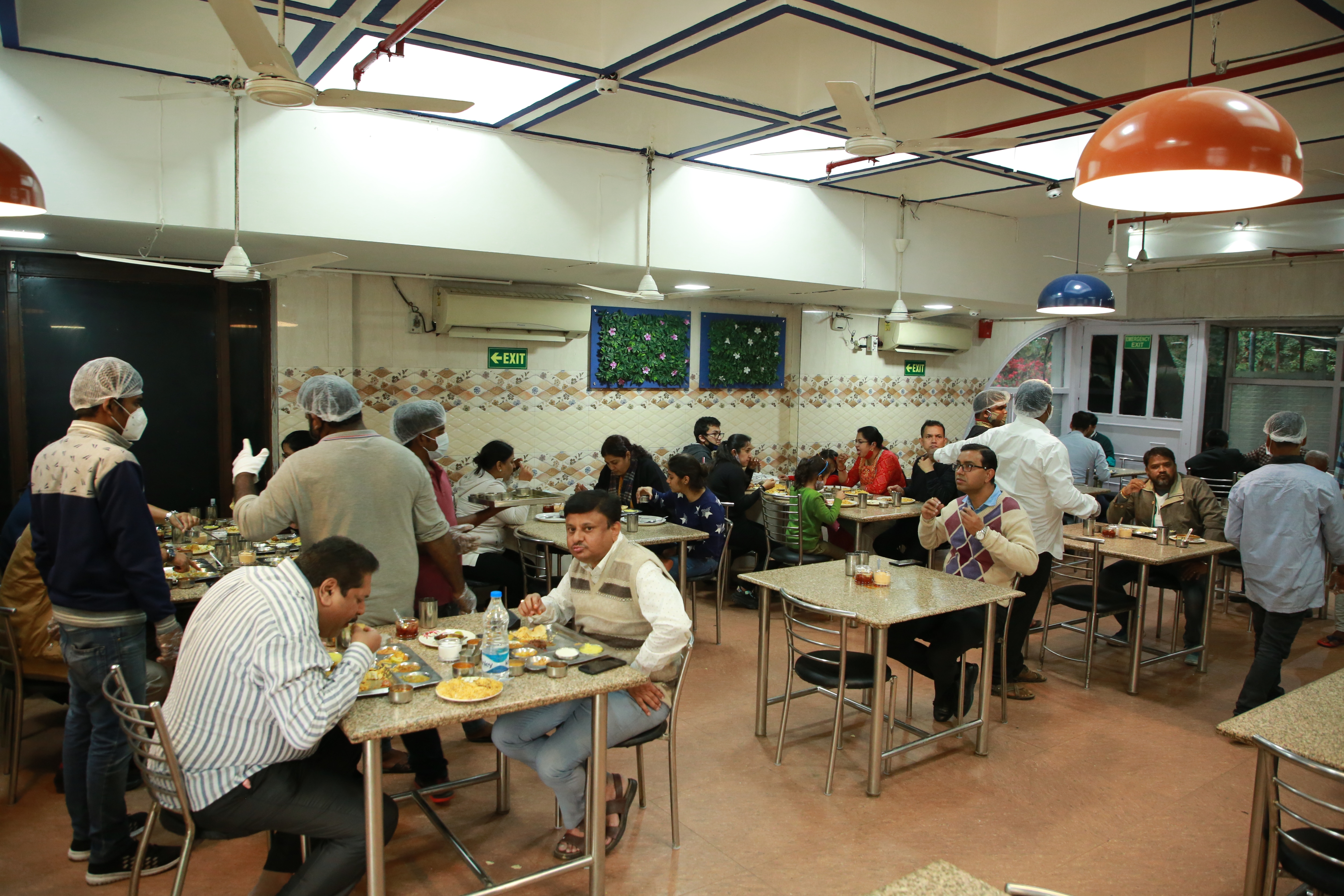 Andhra Pradesh Bhavan and Telangana Bhavan canteen is back post a break during the Covid times. (Photo: Manoj Verma/HT) Andhra Pradesh Bhavan and Telangana Bhavan canteen is back post a break during the Covid times. (Photo: Manoj Verma/HT)