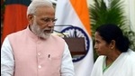 Prime Minister Narendra Modi, and West Bengal chief minister and TMC chief Mamata Banerjee. (HT archive)