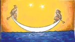 For those struggling to make peace with a seemingly downgraded version of life, counsellors say it helps to view happiness differently to begin with. See it as an achievable goal you deserve and can work on every day. (HT illustration: Jayachandran) For those struggling to make peace with a seemingly downgraded version of life, counsellors say it helps to view happiness differently to begin with. See it as an achievable goal you deserve and can work on every day. (HT illustration: Jayachandran)