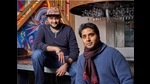 “We’re trying to simplify the entire objective of the Indian food,” says chef Chintan Pandya (left) who has created a menu that breaks free from butter chicken and tikka masalas, with restaurateur Roni Mazumbar at Dhamaka. (Adam Friedlander) “We’re trying to simplify the entire objective of the Indian food,” says chef Chintan Pandya (left) who has created a menu that breaks free from butter chicken and tikka masalas, with restaurateur Roni Mazumbar at Dhamaka. (Adam Friedlander)
