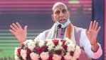 Defence Minister Rajnath Singh.(PTI) Defence Minister Rajnath Singh.(PTI)