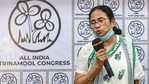 **EDS: IMAGE MADE AVAILABLE FROM CM OFFICE** Kolkata: West Bengal Chief Minister Mamata Banerjee addresses a press conference at Kalighat, in Kolkata, Friday, Feb 26, 2021. (PTI Photo) (PTI02_26_2021_000202A)(PTI)