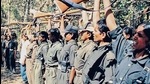 File photo of a Maoist camp. File photo of a Maoist camp.