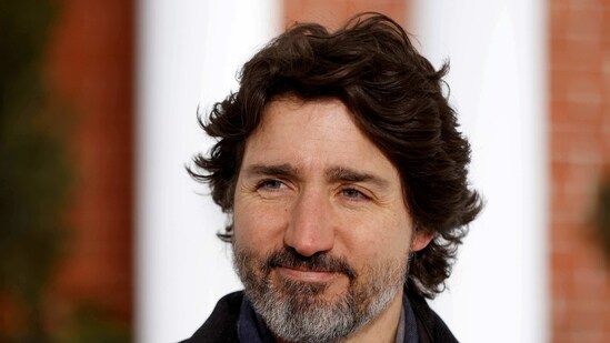 Canada's prime minister, Justin Trudeau, attends a news conference at Rideau Cottage.(File Photo / REUTERS)