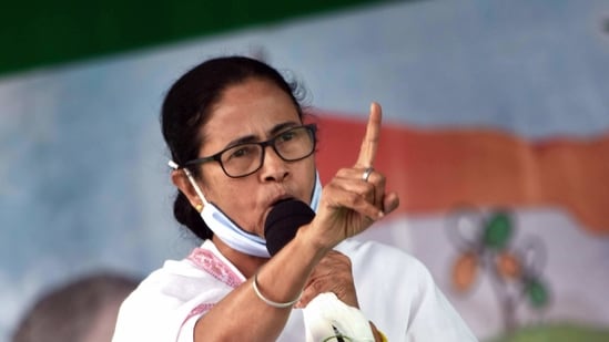 West Bengal chief minister Mamata Banerjee on Monday also accused the Centre of failing to control the prices of petrol and cooking gas. (PTI PHOTO)