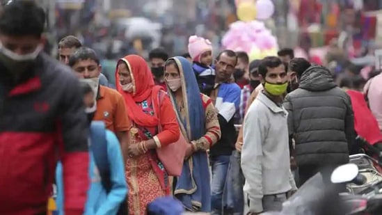 Indian economy grows by 0.4% in October-December 2020: Govt data(AP)