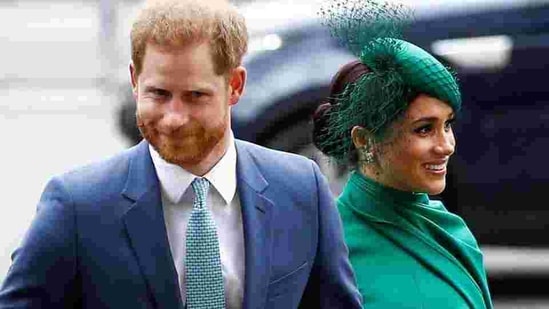 Britain's Prince Harry and Meghan, Duchess of Sussex.(Reuters File Photo)