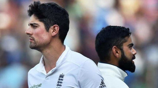 Alastair Cook and Virat Kohli(PTI)