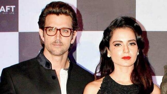 Hrithik Roshan and Kangana Ranaut during Krrish 3 promotions. 