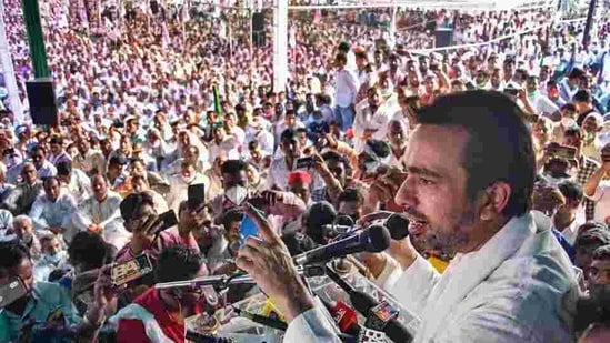 Rashtriya Lok Dal Vice-president Jayant Chaudhary addresses 'Kisan Panchayat' Rashtriya Lok Dal Vice-president Jayant Chaudhary addresses 'Kisan Panchayat'