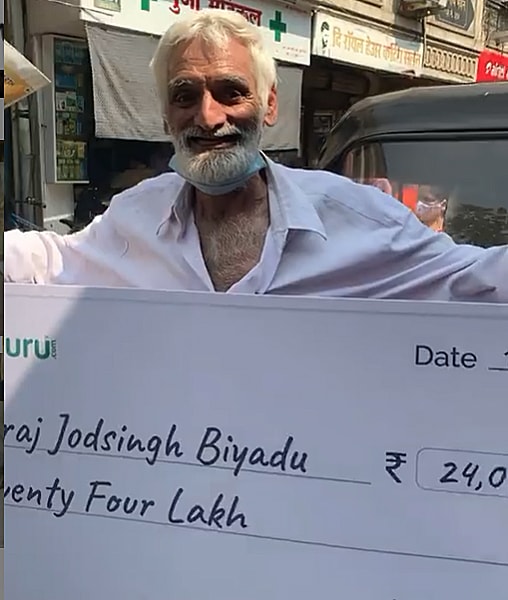A crowdfunding initiative raised money for Desraj after his story went viral on social media. (Photo: Facebook/Humans of Bombay) A crowdfunding initiative raised money for Desraj after his story went viral on social media. (Photo: Facebook/Humans of Bombay)