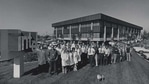 Thank this team for making the world so comfortable with technology. The microprocessor, which powers every electronic device from washing machines to space satellites was created by Ted Hoff’s team at Intel in 1971, in the building in the background. Thank this team for making the world so comfortable with technology. The microprocessor, which powers every electronic device from washing machines to space satellites was created by Ted Hoff’s team at Intel in 1971, in the building in the background.