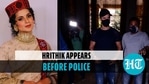 Hrithik Roshan vs Kangana Ranaut: Actor appears before cops in email case Hrithik Roshan vs Kangana Ranaut: Actor appears before cops in email case