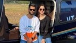 Rahul Vaidya with Disha Parmar. Rahul Vaidya with Disha Parmar.