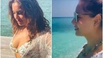 Bipasha Basu has shared new pictures and videos from the Maldives. Bipasha Basu has shared new pictures and videos from the Maldives.