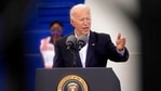President Joe Biden speaks at a FEMA Covid-19 mass vaccination site at NRG Stadium, Friday(AP Photo) President Joe Biden speaks at a FEMA Covid-19 mass vaccination site at NRG Stadium, Friday(AP Photo)