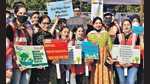 Councillor Mamta Ashu and MC joint commissioner Swati Tiwana with members of various NGOs during the expo in Ludhiana on Saturday. (Harsimar Pal Singh/HT) Councillor Mamta Ashu and MC joint commissioner Swati Tiwana with members of various NGOs during the expo in Ludhiana on Saturday. (Harsimar Pal Singh/HT)