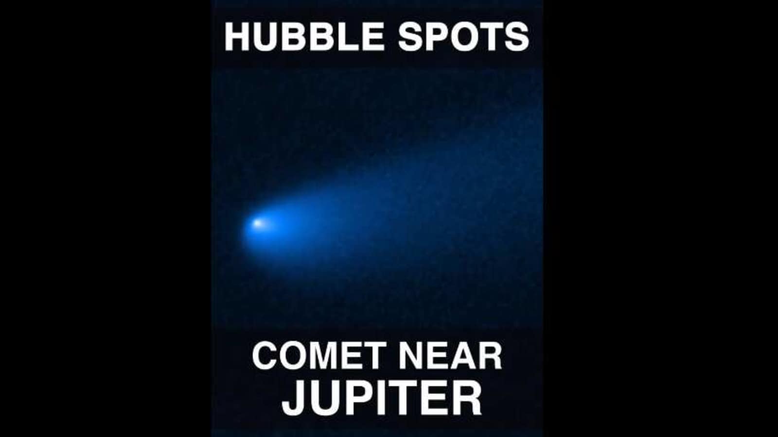 Photo of Comet a détecté Hubble, qui a trouvé un « parking temporaire » près de Jupiter.  Regardez