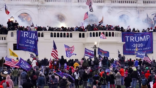 Prosecutors have brought charges against more than 250 people so far in the attack, including conspiracy, assault, civil disorder and obstruction of an official proceeding (AP Photo/John Minchillo, File)(AP)