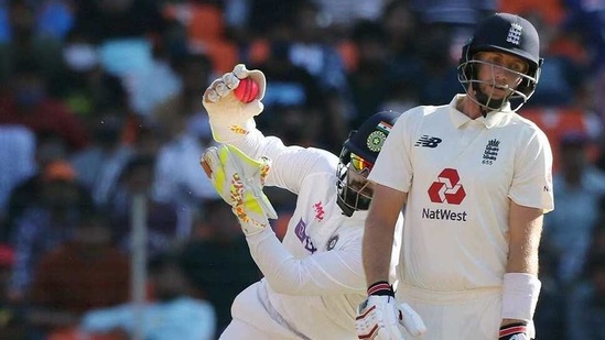 England Skipper Joe Root during the 2nd day of the 3rd Test Match in the series between India and England at Narendra Modi Stadium, Motera in Ahmedabad on Thursday. (ANI Photo/ECB Twitter) England Skipper Joe Root during the 2nd day of the 3rd Test Match in the series between India and England at Narendra Modi Stadium, Motera in Ahmedabad on Thursday. (ANI Photo/ECB Twitter)