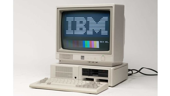 IBM created this style of personal computer in 1981. It became one of the most popular computer design standards in the world, with Apple Macintosh as the only major competition. Most PCs are distant descendants of this IBM version.(IBM)