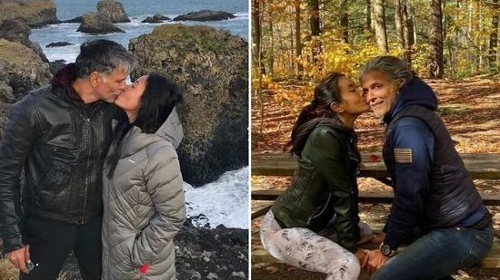 Milind Soman and Ankita Konwar celebrate 7 years of togetherness(Instagram/ankita_earthy)