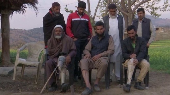 Villagers from Pukharni village say the ceasefire violations led to injuries of several people in the village. (ANI/Twitter) Villagers from Pukharni village say the ceasefire violations led to injuries of several people in the village. (ANI/Twitter)