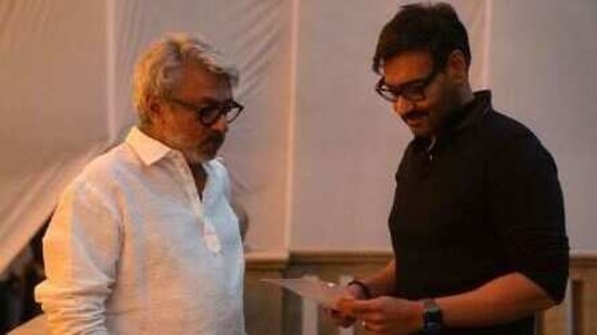 Sanjay Leela Bhansali and Ajay Devgn last worked together in Hum Dil De Chuke Sanam 22 years ago. Sanjay Leela Bhansali and Ajay Devgn last worked together in Hum Dil De Chuke Sanam 22 years ago.