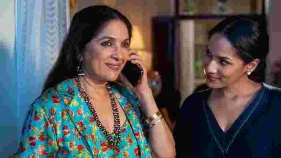 Neena Gupta and her daughter Masaba Gupta in Masaba Masaba. Neena Gupta and her daughter Masaba Gupta in Masaba Masaba.