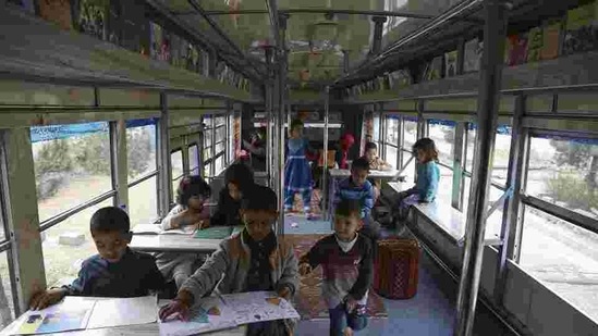 The initiative was started with the aim of encouraging children in remote areas to inculcate the habit of reading, said Kurma Rao, Managing Director of the NEKRTC. (Representative image)(AP File) The initiative was started with the aim of encouraging children in remote areas to inculcate the habit of reading, said Kurma Rao, Managing Director of the NEKRTC. (Representative image)(AP File)