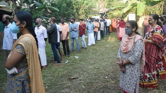 There will be 40,771 polling stations in the state of Kerala.(PTI Photo) There will be 40,771 polling stations in the state of Kerala.(PTI Photo)