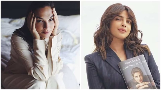 Gal Gadot has shared an 'unboxing' video of Priyanka Chopra's book.