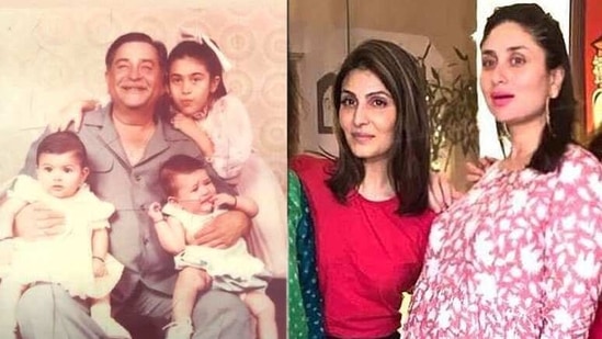 Kareena Kapoor and Riddhima Kapoor were both born in September in the same year and were named by grandfather Raj Kapoor.