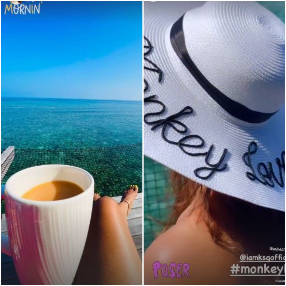 Bipasha Basu and Karan Singh Grover are holidaying in the Maldives. Bipasha Basu and Karan Singh Grover are holidaying in the Maldives.