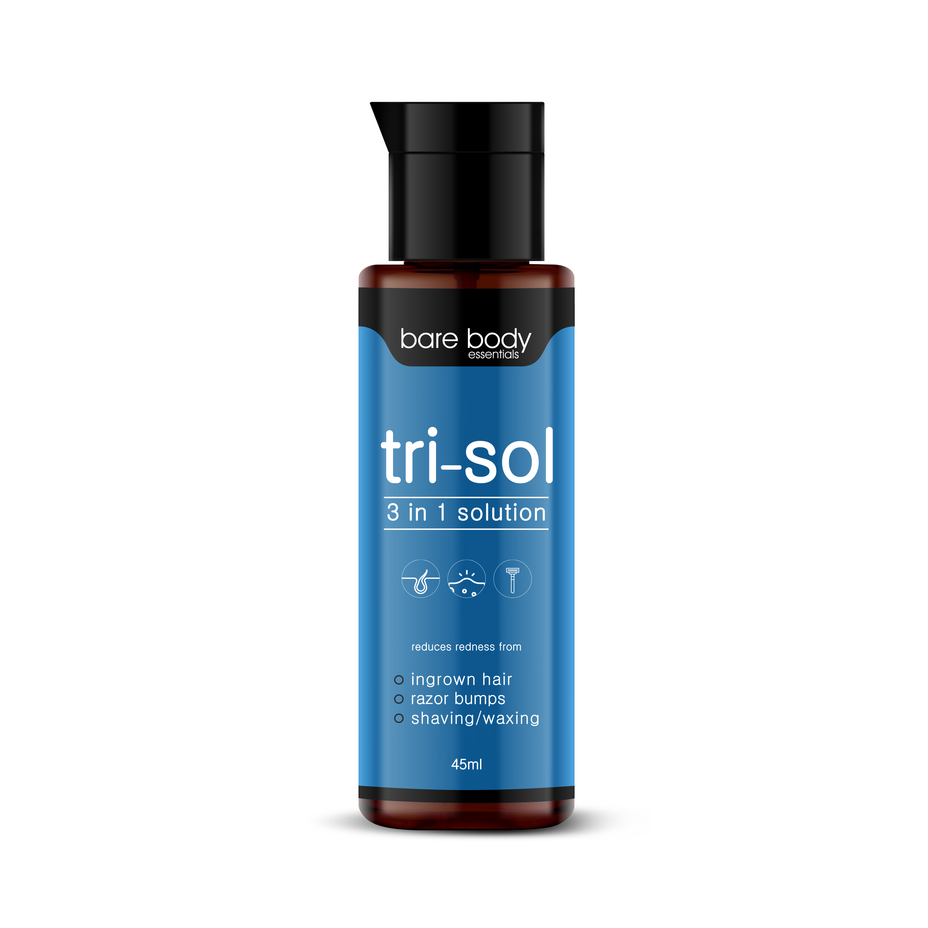 The Tri – Sol after hair removal solution from Bare Body Essentials helps combat post-hair removal woes The Tri – Sol after hair removal solution from Bare Body Essentials helps combat post-hair removal woes