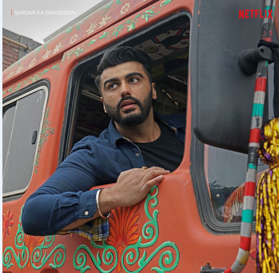 Arjun Kapoor in a still from the film. (Netflix) Arjun Kapoor in a still from the film. (Netflix)