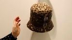 A creation part of the Borsalino women's Fall Winter 2021-22 collection, unveiled during the Fashion Week in Milan, Italy, Wednesday,(AP) A creation part of the Borsalino women's Fall Winter 2021-22 collection, unveiled during the Fashion Week in Milan, Italy, Wednesday,(AP)