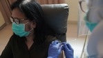 The government has made it mandatory for its eligible citizens to take the shot. As of Saturday, 1.47 million people have received their first dose of the Sinovac Biotech Ltd. vaccine, while over 900,000 have taken their second.(Bloomberg) The government has made it mandatory for its eligible citizens to take the shot. As of Saturday, 1.47 million people have received their first dose of the Sinovac Biotech Ltd. vaccine, while over 900,000 have taken their second.(Bloomberg)