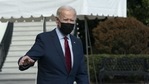 US President Joe Biden before boarding Marine One on the South Lawn of the White House in Washington, DC, U.S, on Saturday. (Bloomberg Photo ) US President Joe Biden before boarding Marine One on the South Lawn of the White House in Washington, DC, U.S, on Saturday. (Bloomberg Photo )