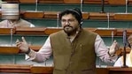 Babul Supriyo admitted that the post should not have gone from his official page, but said it was a trending meme. He did not create it.(PTI) Babul Supriyo admitted that the post should not have gone from his official page, but said it was a trending meme. He did not create it.(PTI)