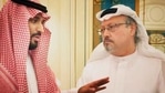 This image released by Briarcliff Entertainment shows Saudi Crown Prince Mohammed bin Salman, left, with journalist Jamal Khashoggi in a scene from the documentary "The Dissident."(AP) This image released by Briarcliff Entertainment shows Saudi Crown Prince Mohammed bin Salman, left, with journalist Jamal Khashoggi in a scene from the documentary "The Dissident."(AP)