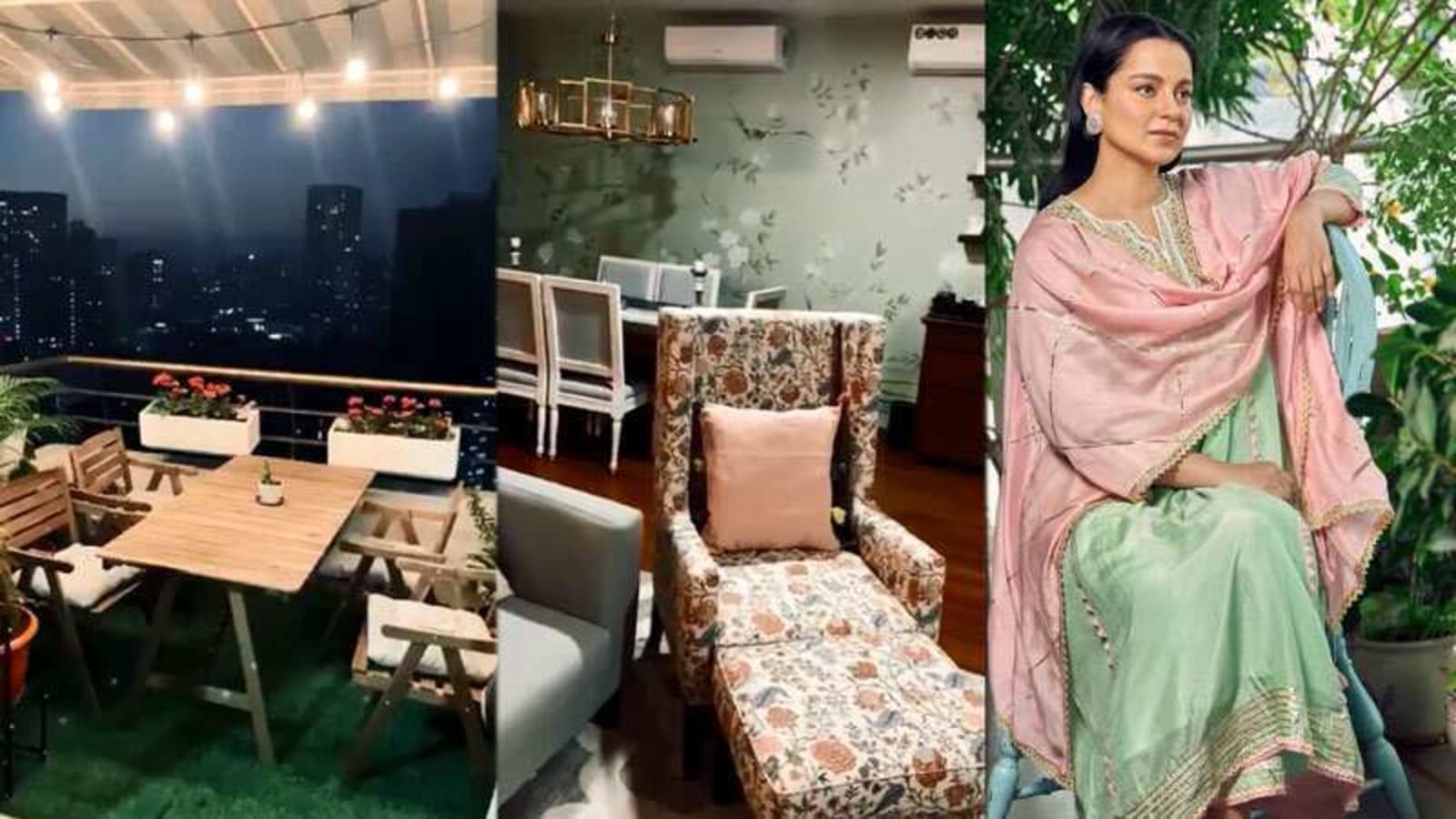 Kangana Ranaut gives parents' Mumbai home a makeover, shares before and after look