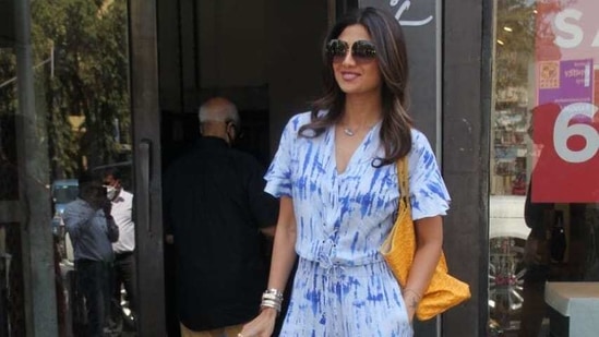 She wore a quirky printed co-ord set which is perfect for the summer season.(Varinder Chawla)