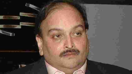 Mehul Choksi siphoned off close to <span class='webrupee'>₹</span>7,080 crore in the <span class='webrupee'>₹</span>13,578 crore Punjab National Bank (PNB) fraud before fleeing to Antigua on January 4, 2018, a month before the mega-scam came to notice.(HT Photo)
