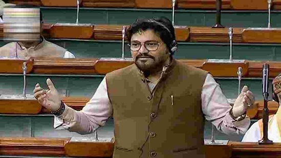 Babul Supriyo admitted that the post should not have gone from his official page, but said it was a trending meme. He did not create it.(PTI) Babul Supriyo admitted that the post should not have gone from his official page, but said it was a trending meme. He did not create it.(PTI)