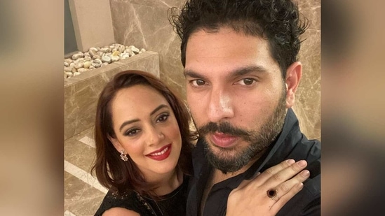 Yuvraj Singh and Hazel Keech got married in 2016.