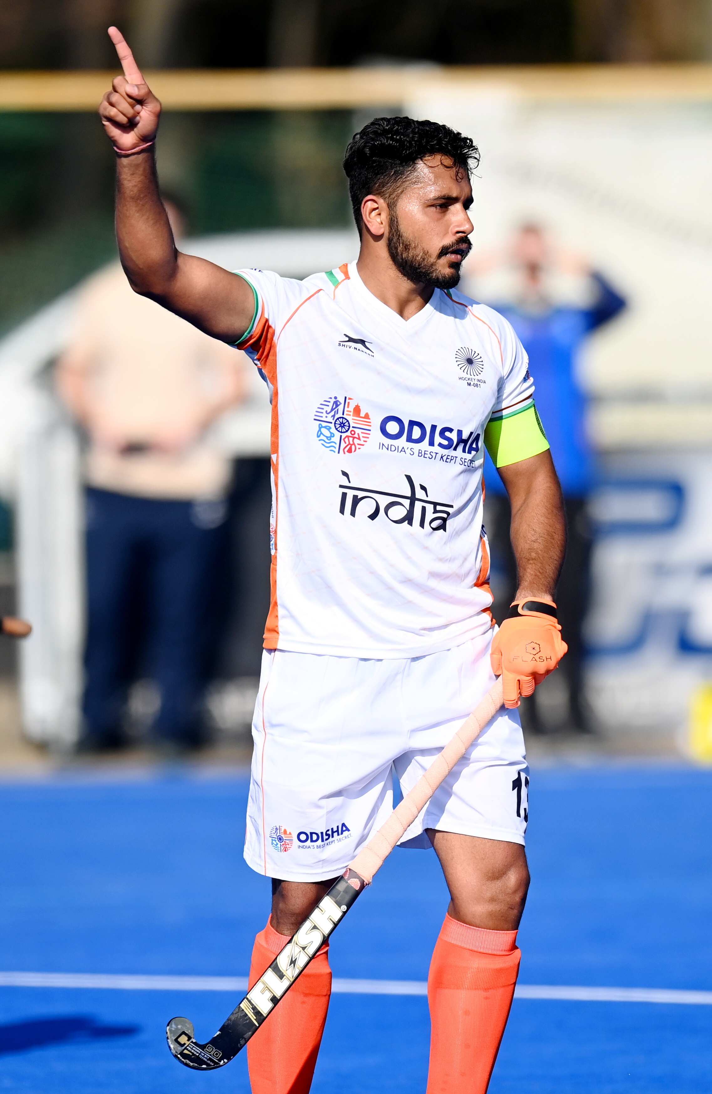 Harmanpreet Singh scores a goal. (Hockey India) Harmanpreet Singh scores a goal. (Hockey India)