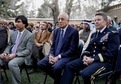 US envoy for peace in Afghanistan Zalmay Khalilzad (C) and US Army General Scott Miller, commander of NATO's Resolute Support Mission and United States Forces, Afghanistan, attend Afghanistan's President Ashraf Ghani's inauguration as president, in Kabul, Afghanistan in this file picture from 2020.(Reuters) US envoy for peace in Afghanistan Zalmay Khalilzad (C) and US Army General Scott Miller, commander of NATO's Resolute Support Mission and United States Forces, Afghanistan, attend Afghanistan's President Ashraf Ghani's inauguration as president, in Kabul, Afghanistan in this file picture from 2020.(Reuters)