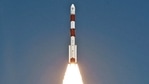 ISRO's PSLV-C51 carrying Amazonia-1 and 18 other satellites lifts off from Satish Dhawan Space Centre in Sriharikota on Sunday.(ANI Photo)